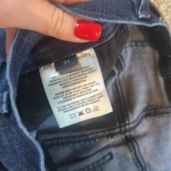 Women's citizens of human Blue Jeans size 14 - Picture 3 of 4
